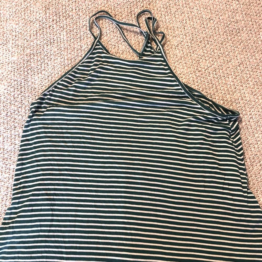 Striped Hollister flowy tank top